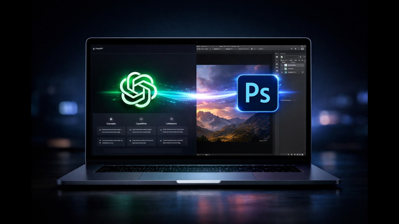 Как использовать Adobe Photoshop в ChatGPT