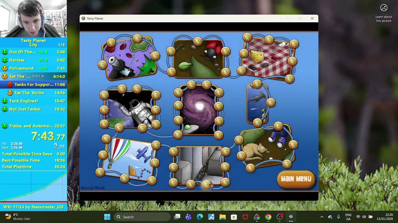 [PC WR] Вкусная планета - Город за 18 мин 59,72 с