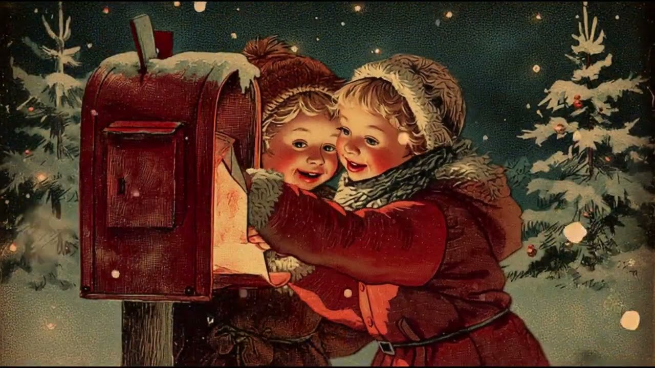 Christmas  Cozy Songs Monet  | Cozy Winter Scenes, Ice Skating Children, and Magical Holiday