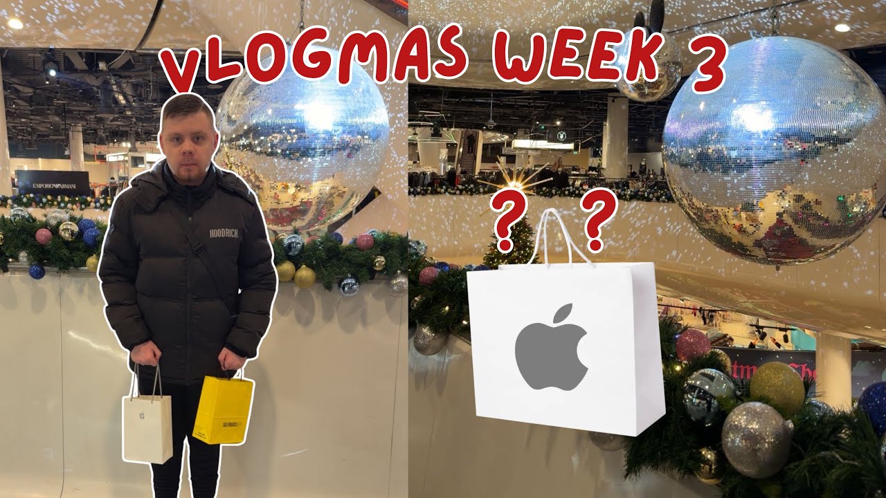 COME CHRISTMAS SHOPPING WITH ME VLOGMAS WEEK 3
