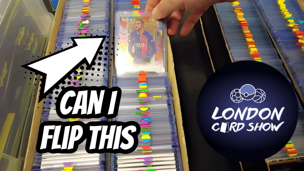 Can I Make Money Flipping These Cards? London Card Show Day 1 LCS