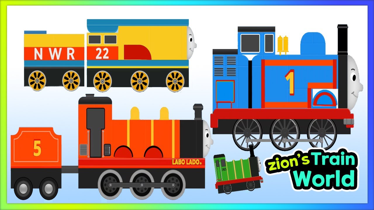 Labo Brick Train Game Compilation #8 Thomas & Friends Trains