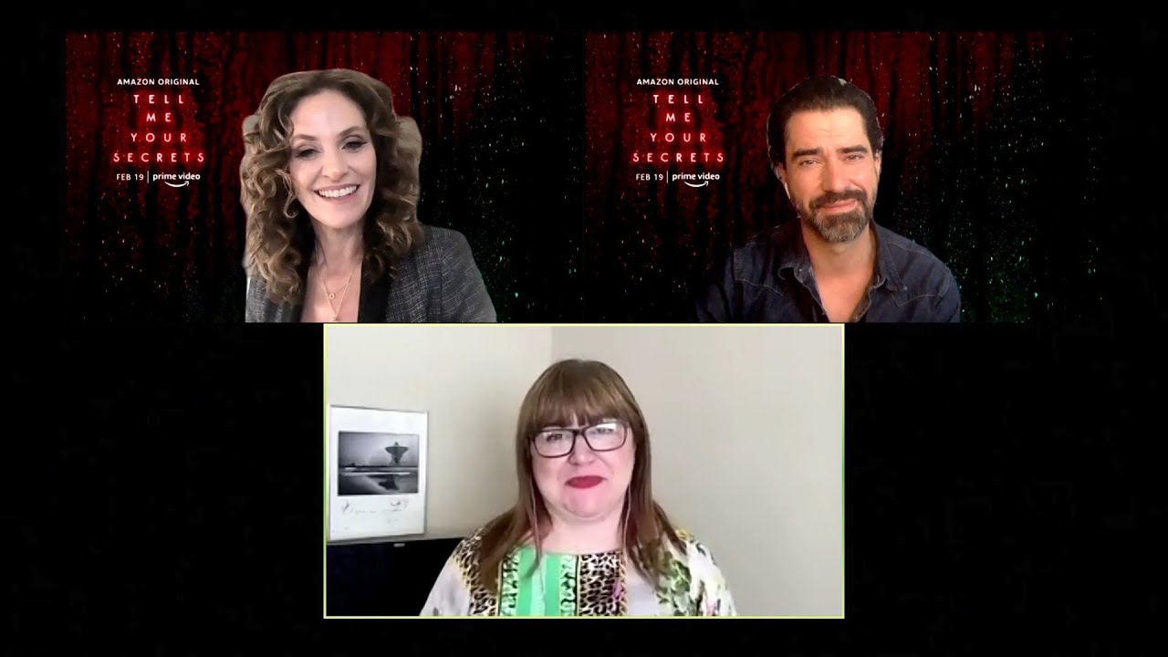 Amy Brenneman & Hamish Linklater on TELL ME YOUR SECRETS, new Amazon Original Series