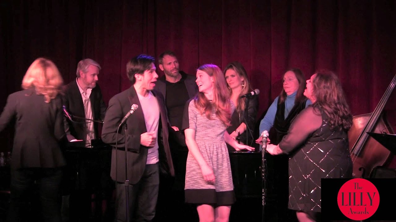 Keala Settle, Amanda Green and the cast of Hands On A Hard Body - 