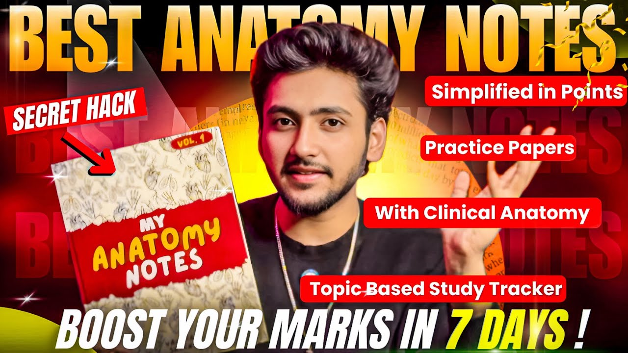 My Anatomy Notes 🔥 The BEST Notes to Boost Your Marks🔥 Pass Your University Exams Easily! MBBS World
