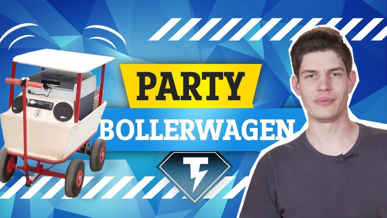 Gekühlter Party Bollerwagen für den Vatertag! | Conrad TechnikHelden