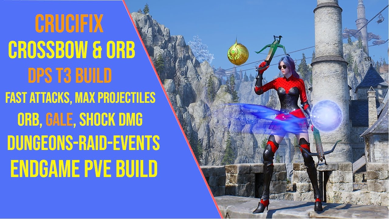 Powerful Crossbow and Orb DPS T3 Build for Throne and Liberty - Crucifix TL Build