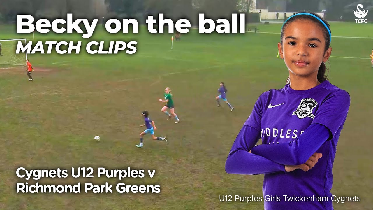 Becky On the Ball | Match Analysis & Coaching Points | Cygnets U12 Purples vs Richmond Park Green