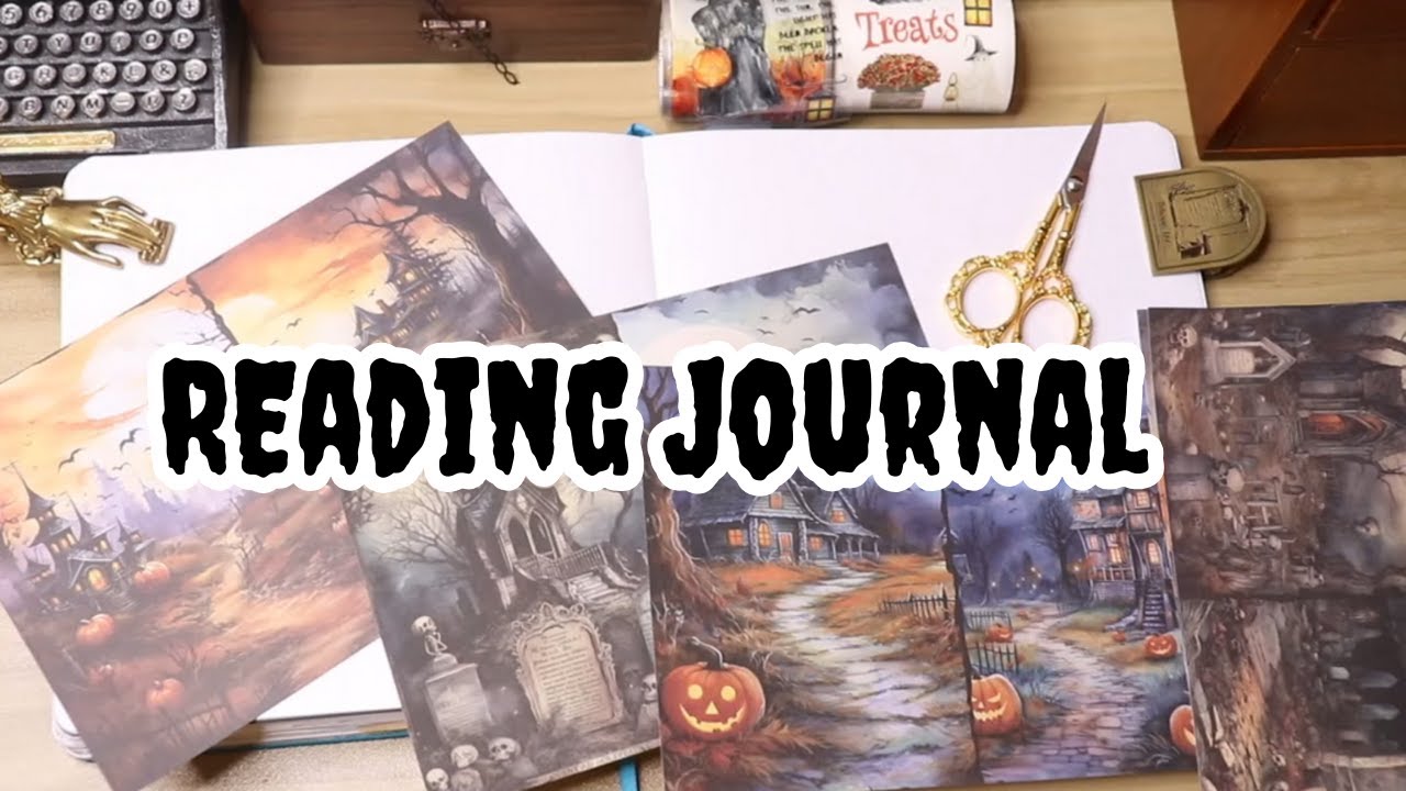 October Reading Journal Set up + October TBR 🎃📚