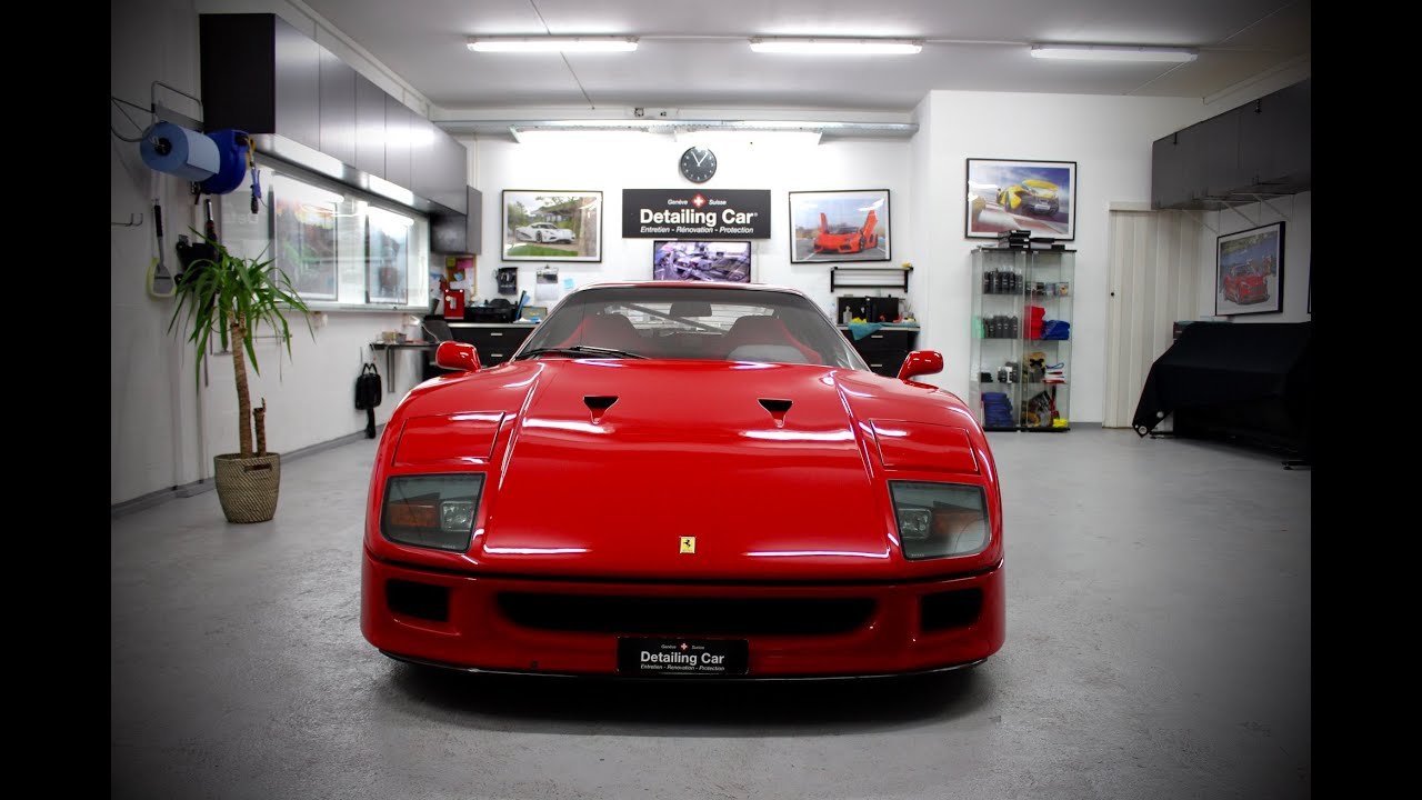 Detailing Car - Ferrari F40 - Etat de Concours