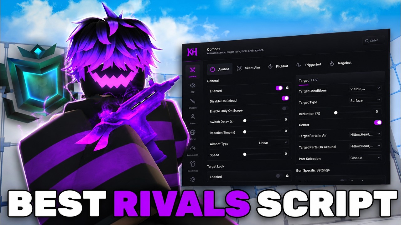 NEW Best Rivals Script  - UNLOCK ALL,  Aimbot, Skinchanger & MORE