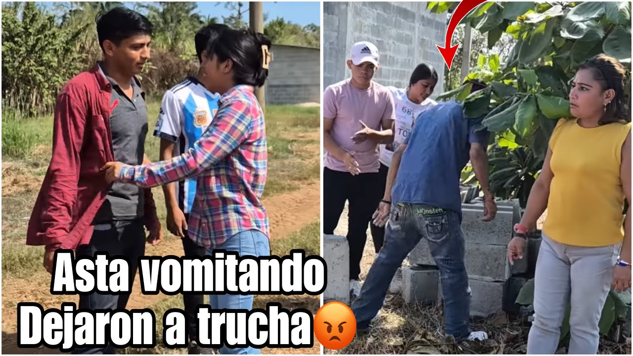 Tremendo vrgeo de un vrgazo acostaron a Trucha/Wicho resultó en gran bronca con yassy😱