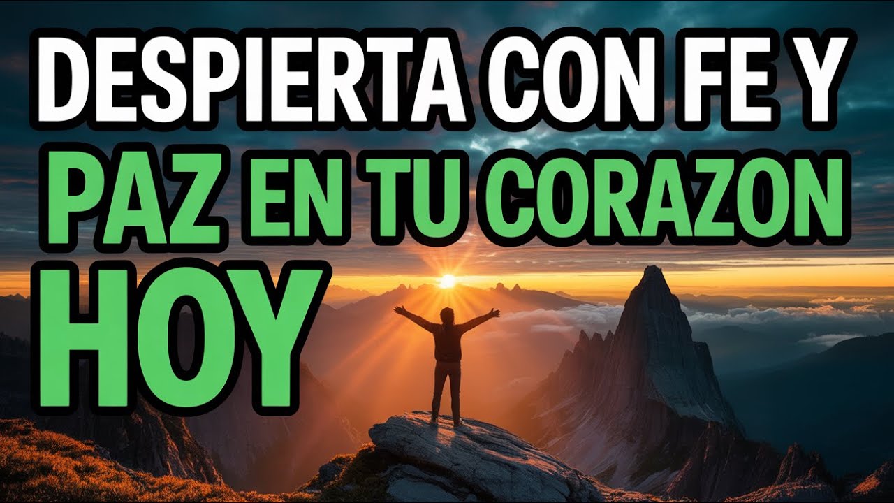 Oración Sagrada de la Mañana | 3 Pasos para una Paz TRANSFORMADORA y GRATITUD BENDECIDA ante Dios