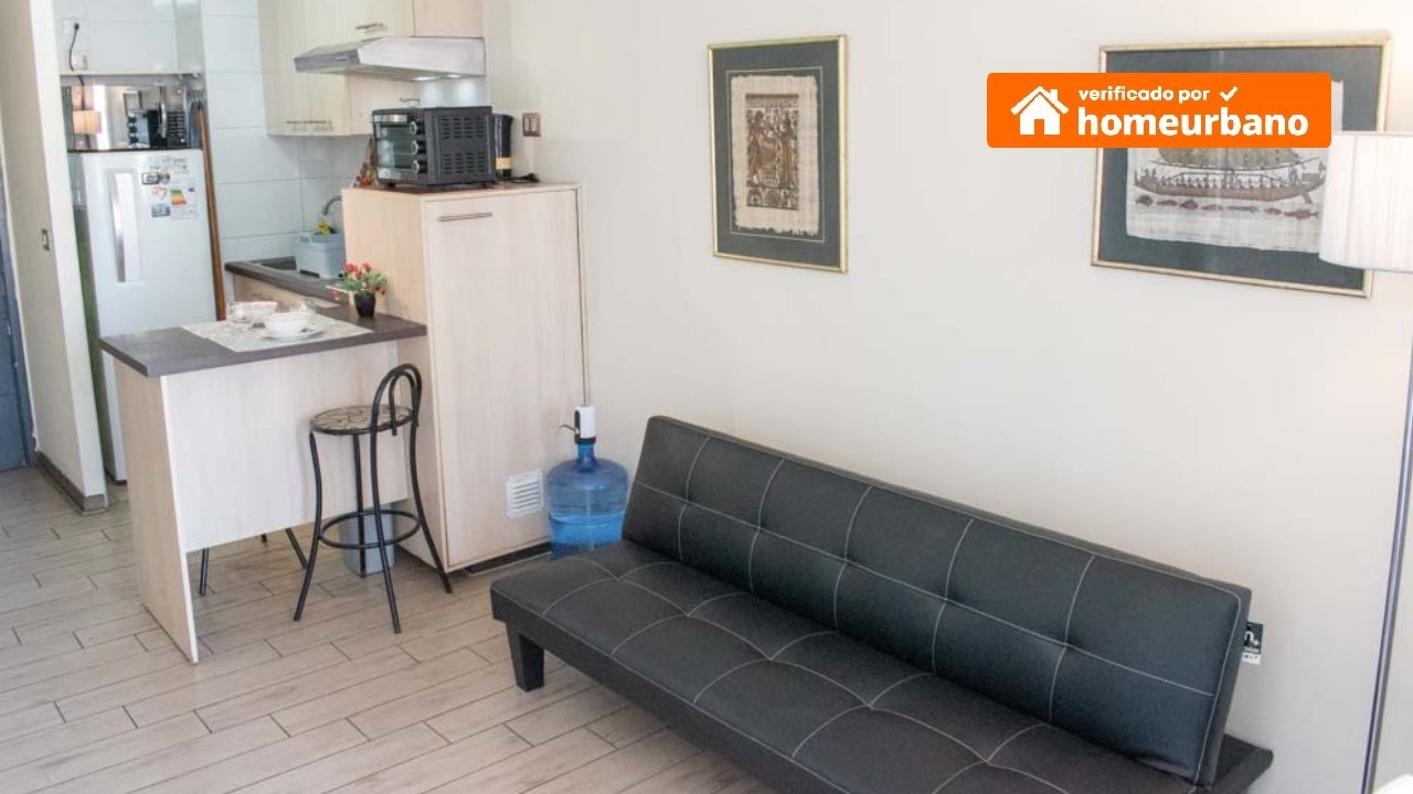 Arriendo departamento amoblado Carmen - Metro Santa Lucia 11 (3003)