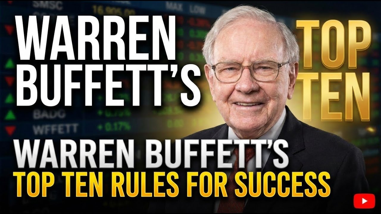 Warren Buffett&rsquo;s Top 10 Rules for Success | Timeless Lessons from the World&rsquo;s Greatest Investor
