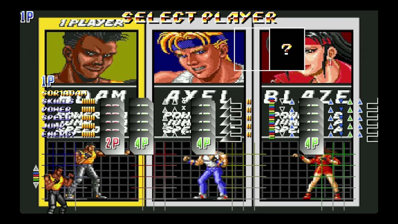 Streets of Rage X - SOR1 Adam Preview