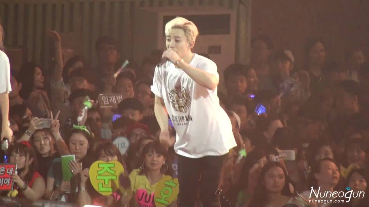 [그녀는예뻤다 + Tell me] 160806-07 JYP NATION CONCERT_준호직캠_By Nuneogun