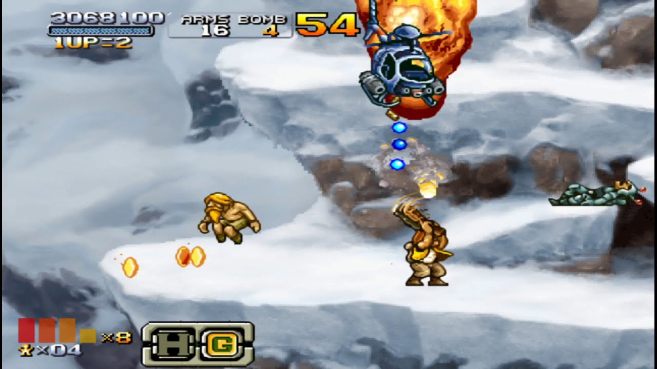 Metal Slug XX HARD level 8 No Death(Tarma)