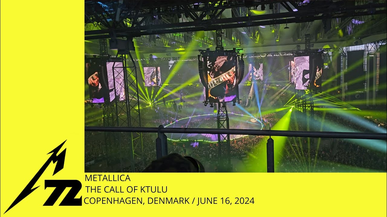 Metallica - The Call Of Ktulu (Live Copenhagen, Denmark 16.06.2024) [4K]