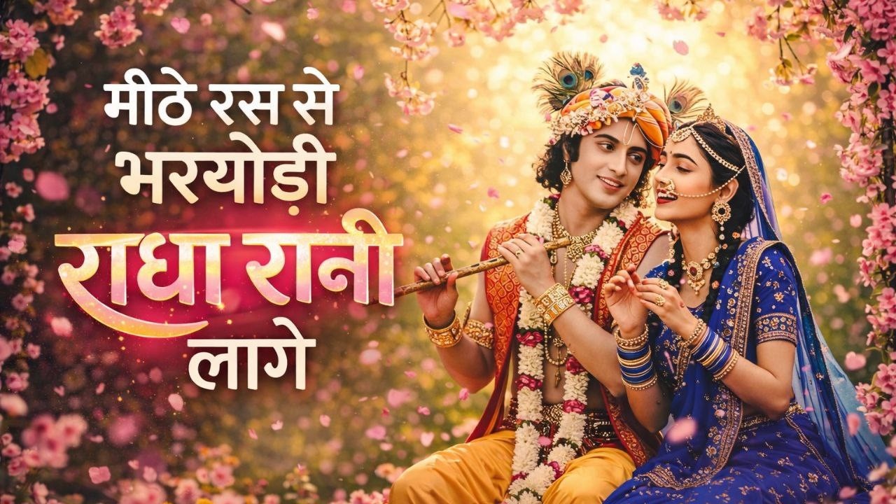 मीठे रस से भरयोड़ी राधा रानी लागे  Meethe Ras Se Bharyodi  Radha Rani Bhajan 2026