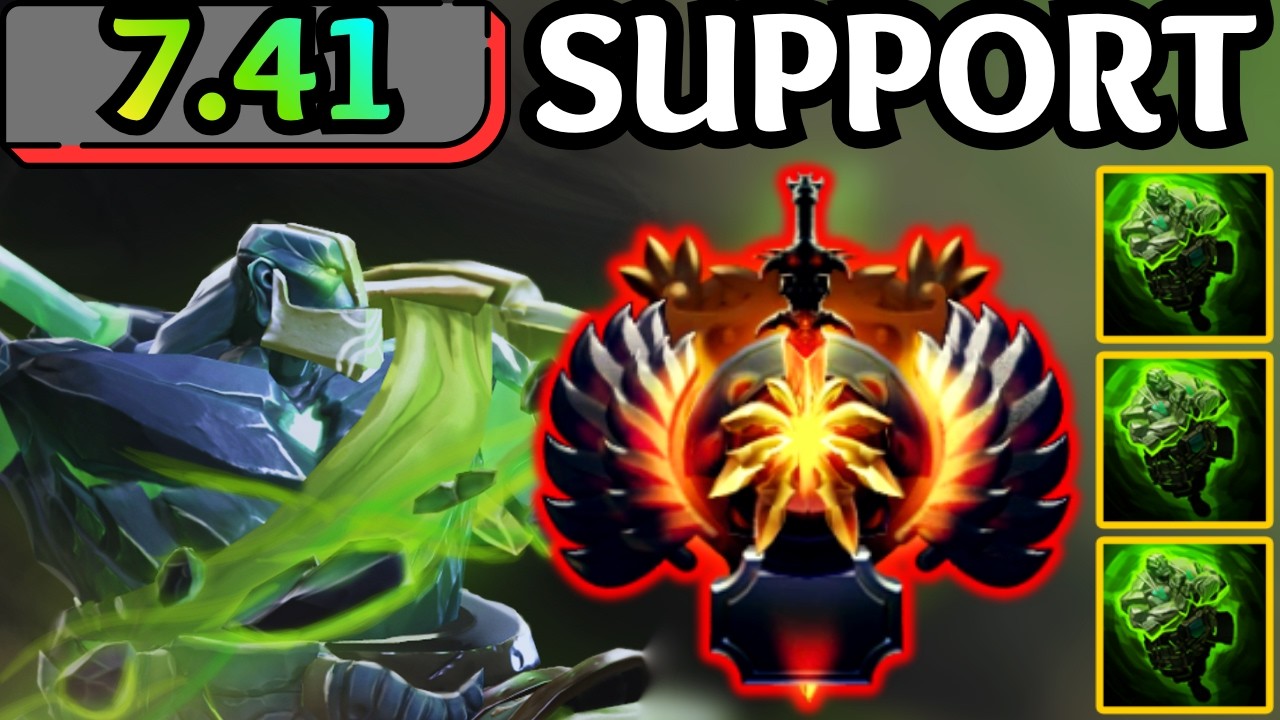 🔥 New PATCH 7.41 EARTH SPIRIT Soft Support &mdash; High Impact Rotations 🔥 Dota 2 Support