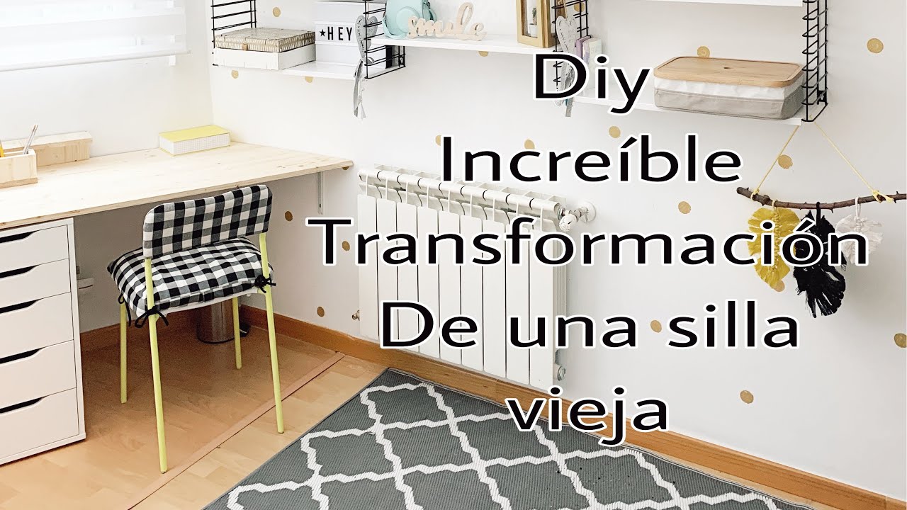 DIY De silla barata a SILLA DE DISE&Ntilde;O