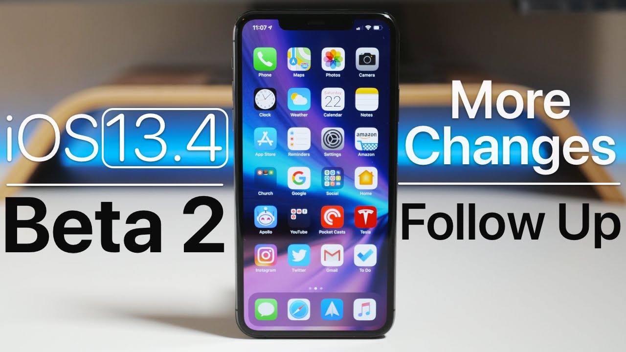 iOS 13.4 Beta 2 - Follow Up and More Changes
