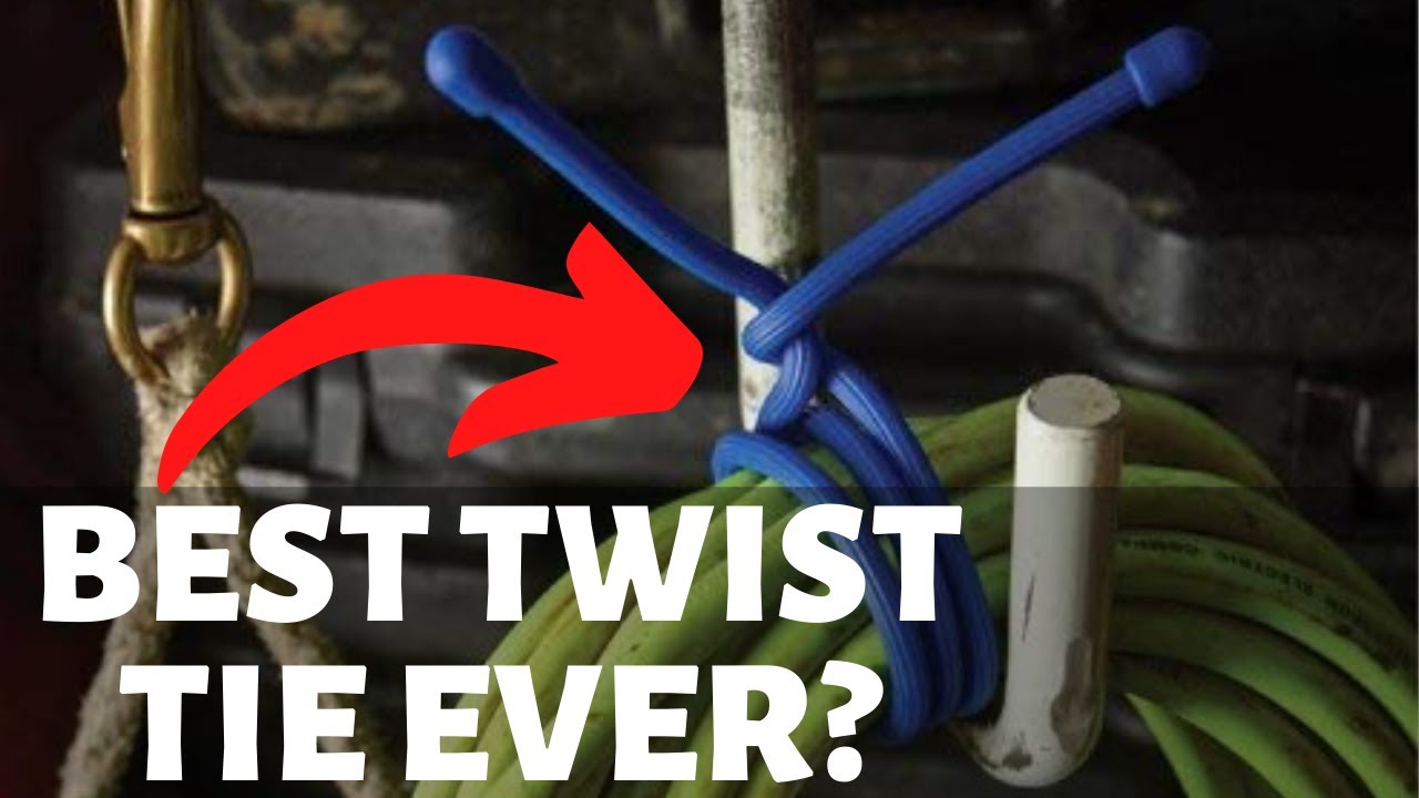 Nite Ize GearTie Rubber Twist Tie - Best Twist Tie Overall