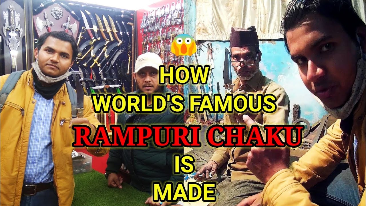 HOW WORLD'S FAMOUS 🔪 RAMPURI CHAKU IS MADE 😱