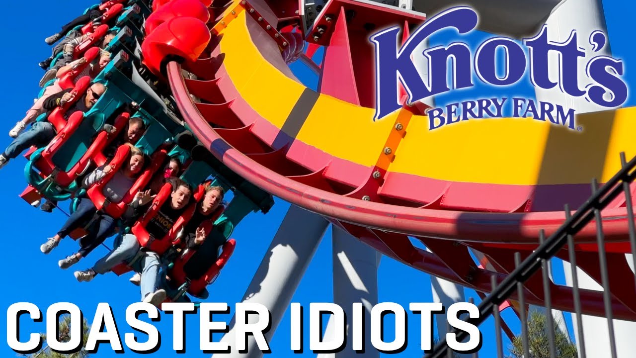 Coaster Idiots Go to Knott's Berry Farm! - California's Original Theme Park!
