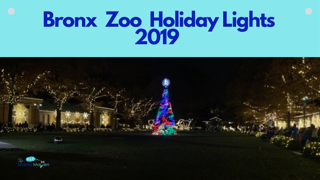 Bronx Zoo Holiday Lights 2019