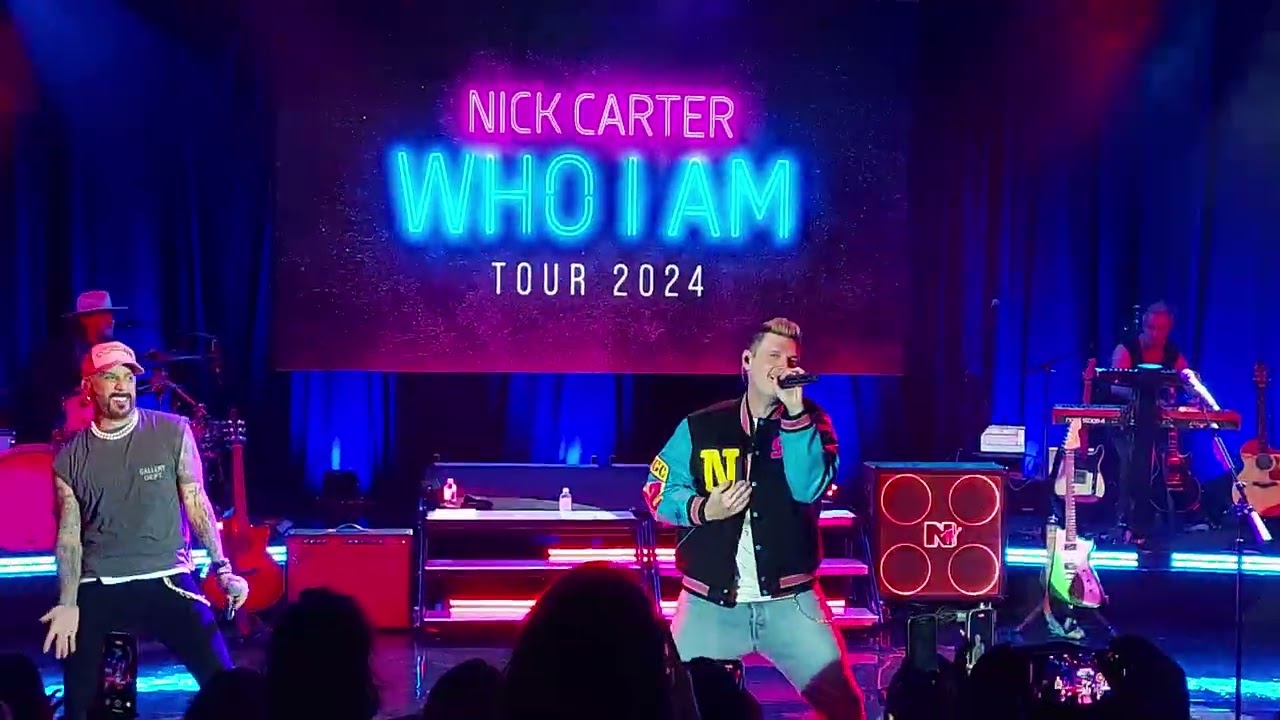 I Want It That Way and Everybody (featuring AJ!) - Who I Am Tour 2024, Vegas 11/16/24