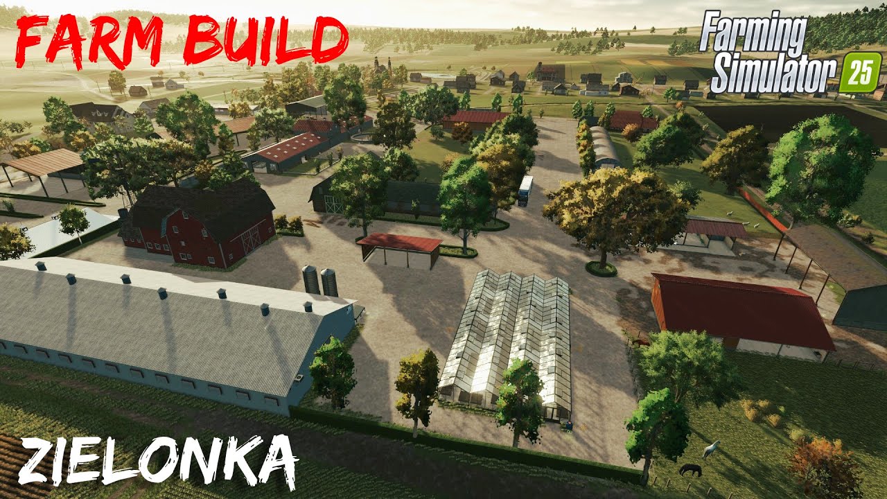 Building a Massive Farm in FS25 | Zielonka Timelapse