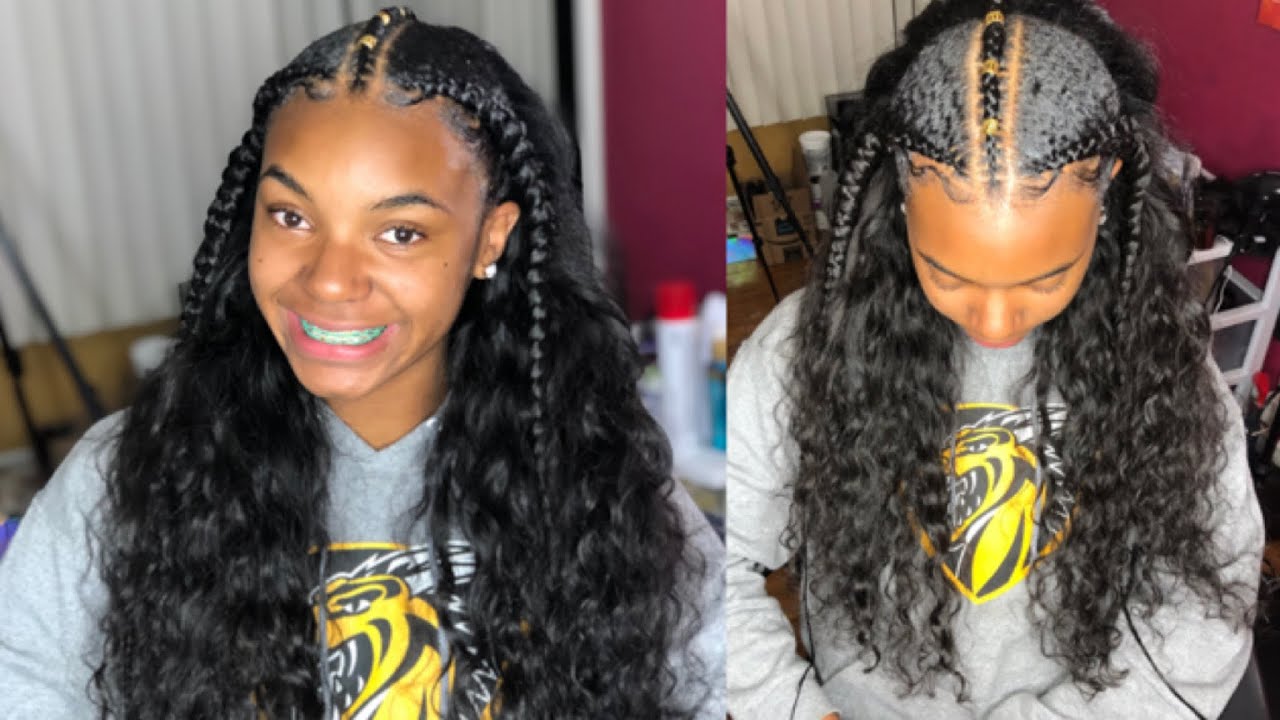 Popping Feed In Braid + Weave Combination