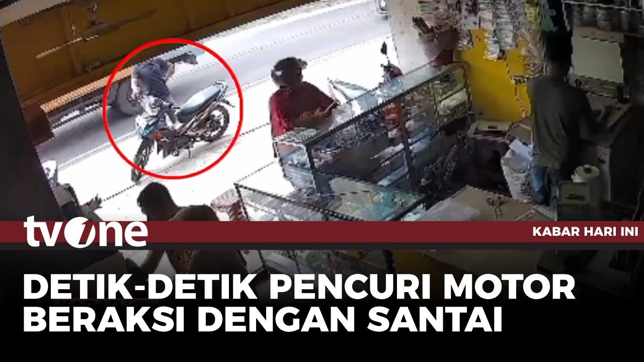 Video Pencuriannya Beredar, Pelaku Curanmor Berhasil Diringkus | Kabar Hari Ini tvOne