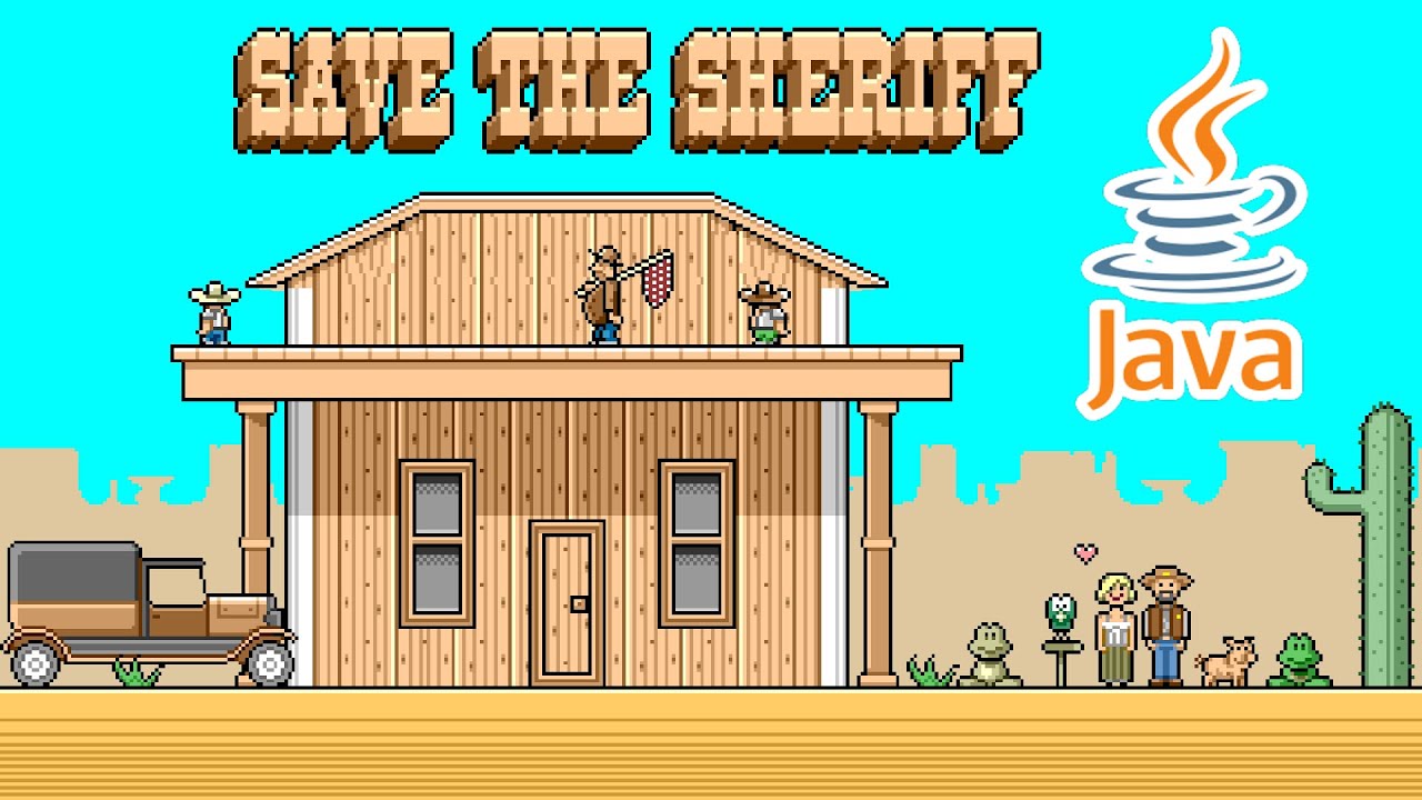 Save The Sheriff JAVA GAME (BreakPoint 2007 year) FULL WALKTHROUGH