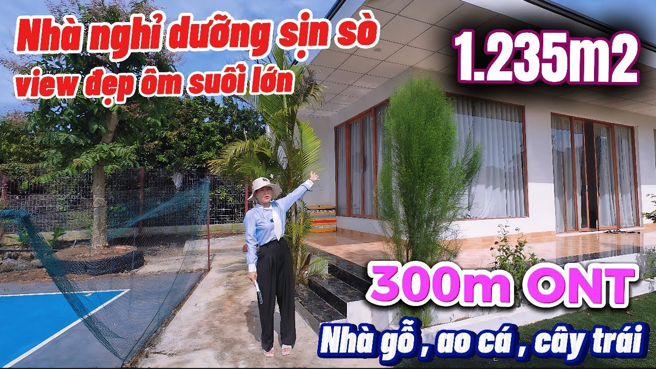 Nhà đất đồng nai,Bán lôc view nghỉ dưỡng ôm suối sịn sò cực xinh có thổ cư tại Đồng Nai 