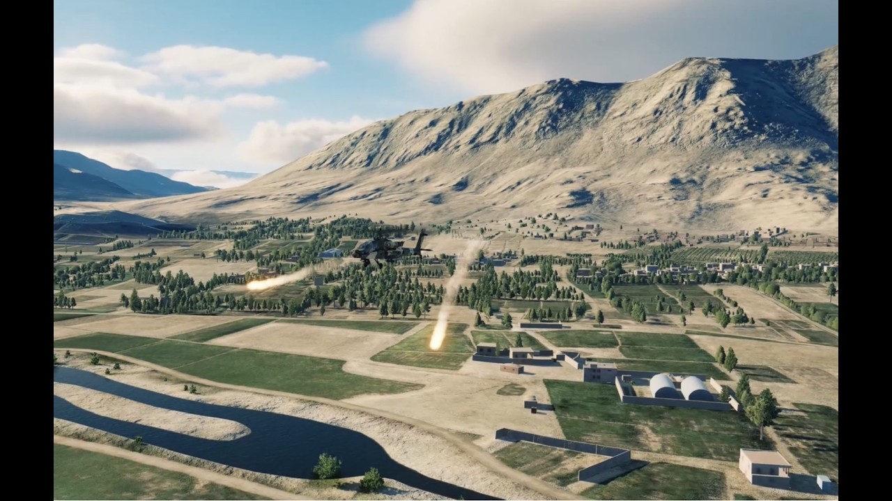 JTF 323 DCS Milsim Sortie 3 AH64D Apache