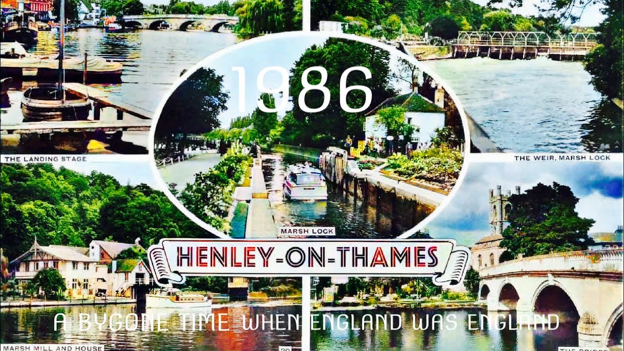 HENLEY-ON-THAMES. FROM A BYGONE TIME 1986