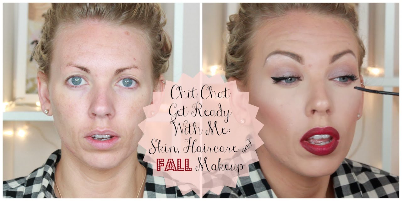 FALL Makeup ♡ Get Ready With Me: Skin, Hair & Makeup