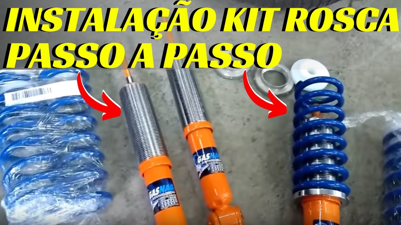 Suspensão de Rosca Slim Instalação Passo a Passo - Gasnag Suspensões