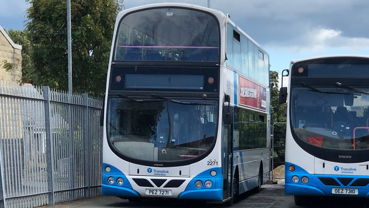 Translink Ulsterbus | Wright Gemini 1 Volvo B9TL | 2272 (PEZ 7272) | 520 to Belfast Grand Central