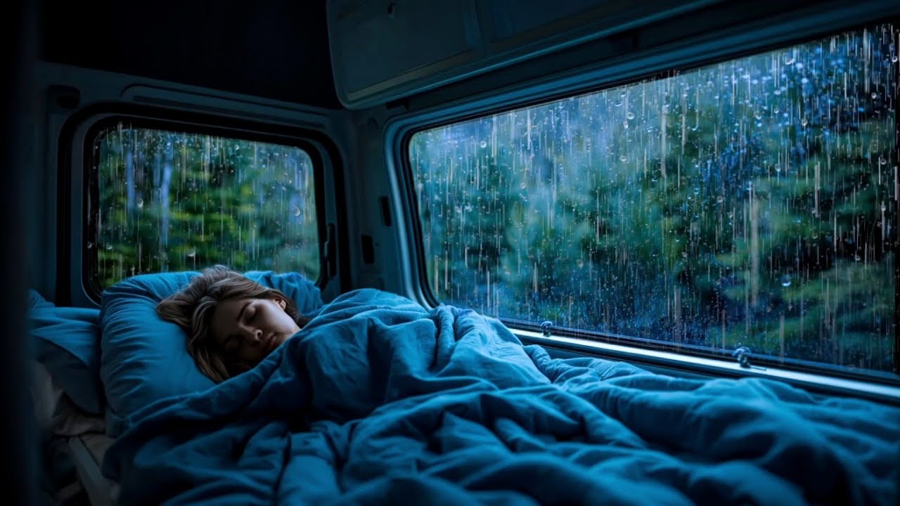 ASMR Sleeping in the Car | Rain Sounds for Deep Relaxation