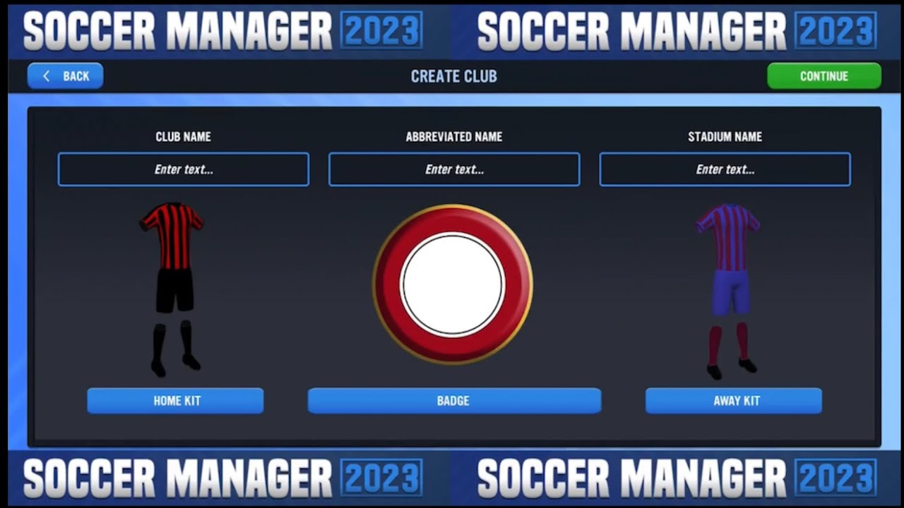 SNEAK PEAK#2 Soccer Manager 2023 |SM23 Create Your Own Club.