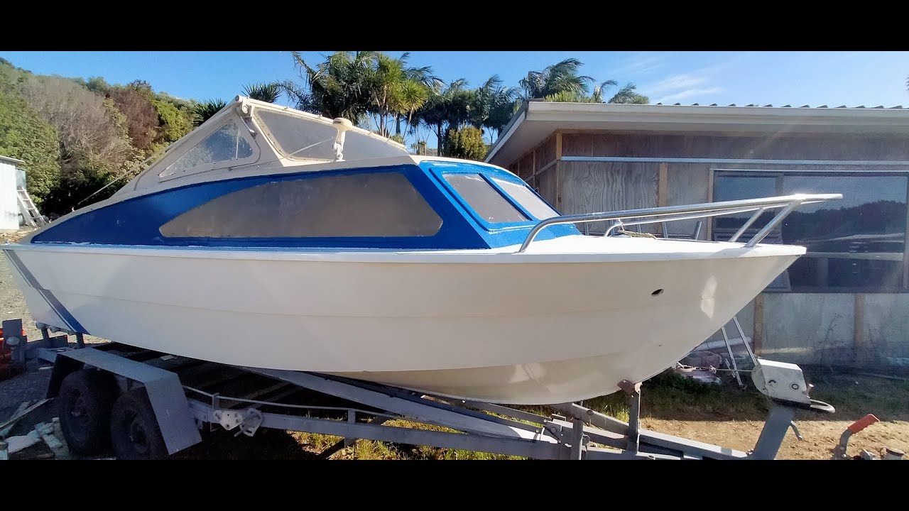 1978 19ft Pelin half cabin rebuild transformation