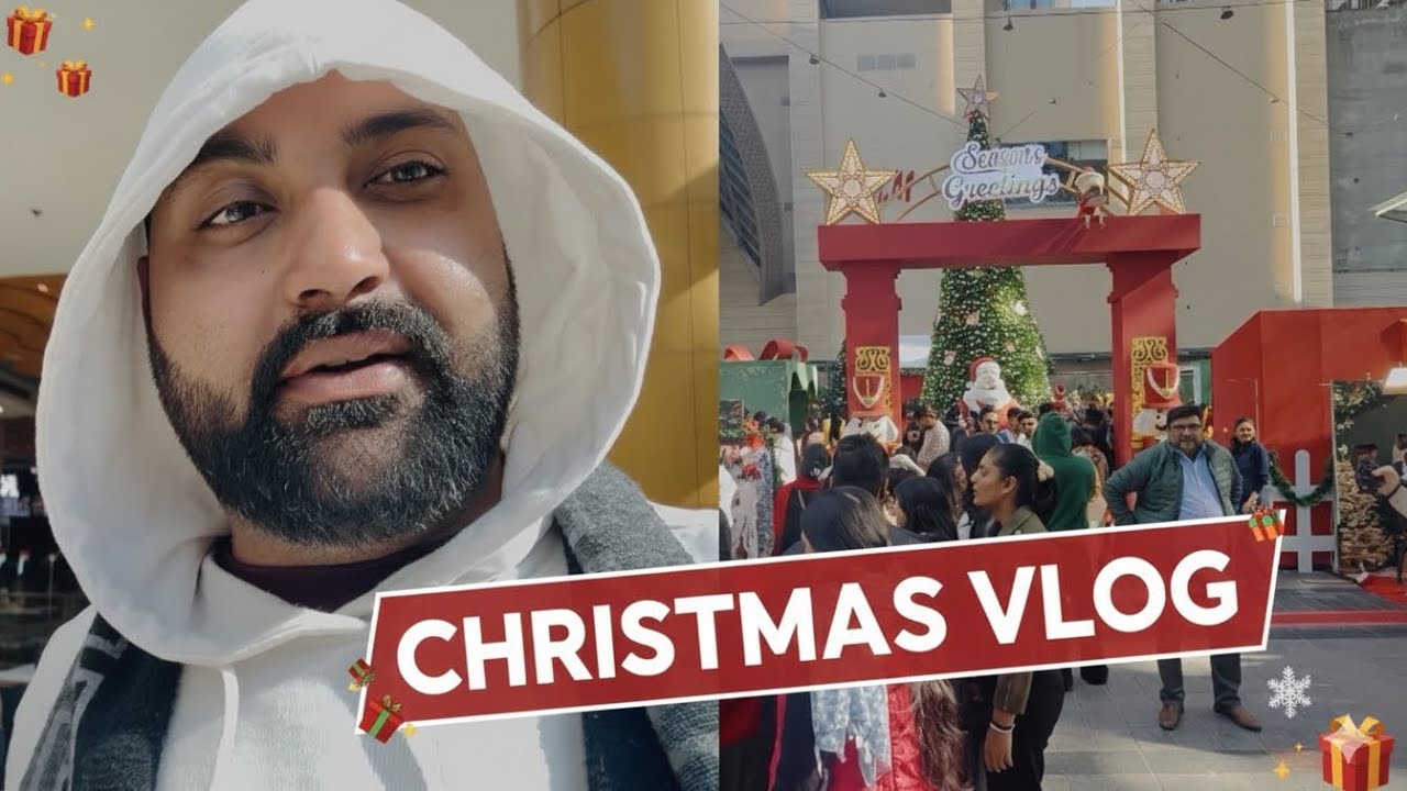 Christmas Mall Masti & Shopping! 🎄🛍️ @NishantYadav10023 