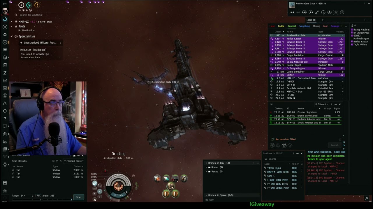 Простая миссия 4-го уровня против Калдари - EVE Online 2819
