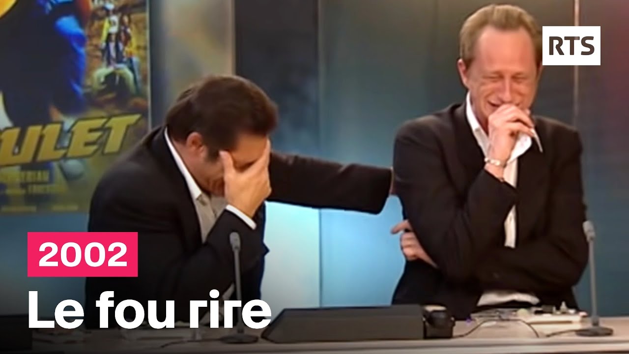 Le fou rire de Gérard Lanvin et Benoît Poelvoorde en intégralité (2002)