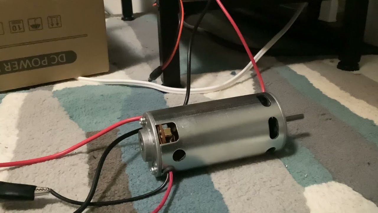 Big dc motor on 31V