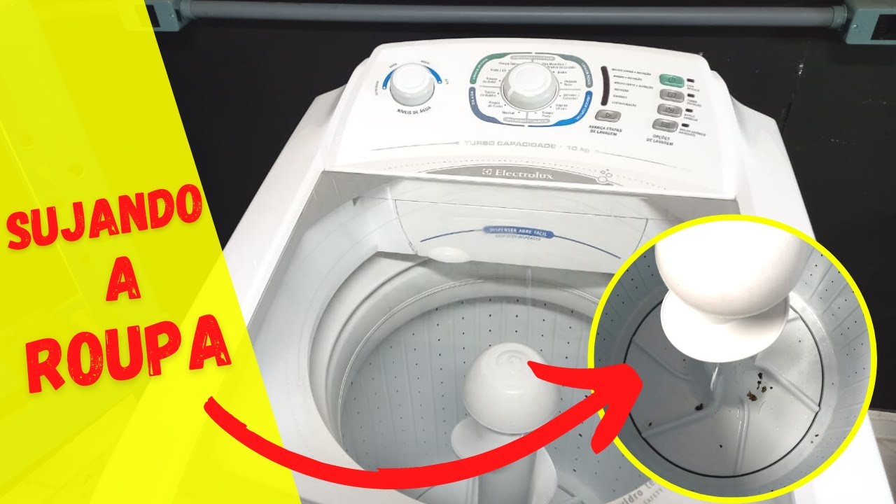 🔴Máquina de lavar sujando a roupa - Veja o que pode ser e como fazer a limpeza!